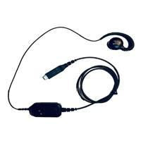 Zebra Mono Headset – USB-C, PTT-Taste, Lautstärkeregelung, drehbares Ohr (rechts/links) – für VoIP