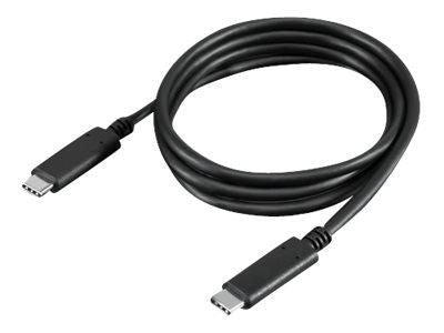 Lenovo USB-C auf USB-C Kabel – USB 3.2 Gen 2 (10 Gbit/s) – 1 m – Schwarz