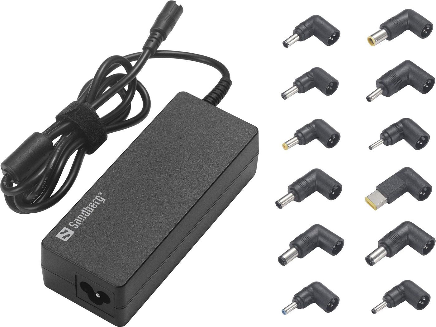Sandberg 135-78 Netzteil 90 W – 15–20 V, 6 A – EU-Stecker (Typ C), UK-Stecker (Typ G) – für Laptop – Schwarz