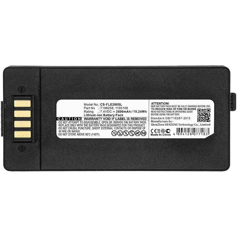 CoreParts 1195106 Akku – Li‑Ion, 7,4 V, 19,24 Wh, 2600 mAh – für FLIR B2, E2, E25 und andere