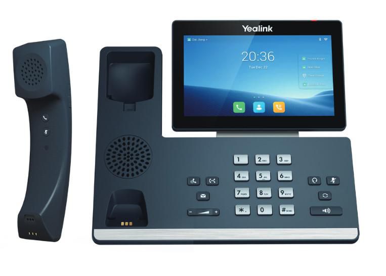 Yealink SIP-T58W Pro – WLAN-Telefon (Handgerät), WLAN, PoE, Bluetooth