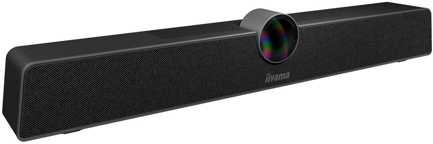 iiyama UC CAM120ULB-1 – Videobar – 4K, Sichtfeld 120°, Mikrofon/Lautsprecher, USB-C