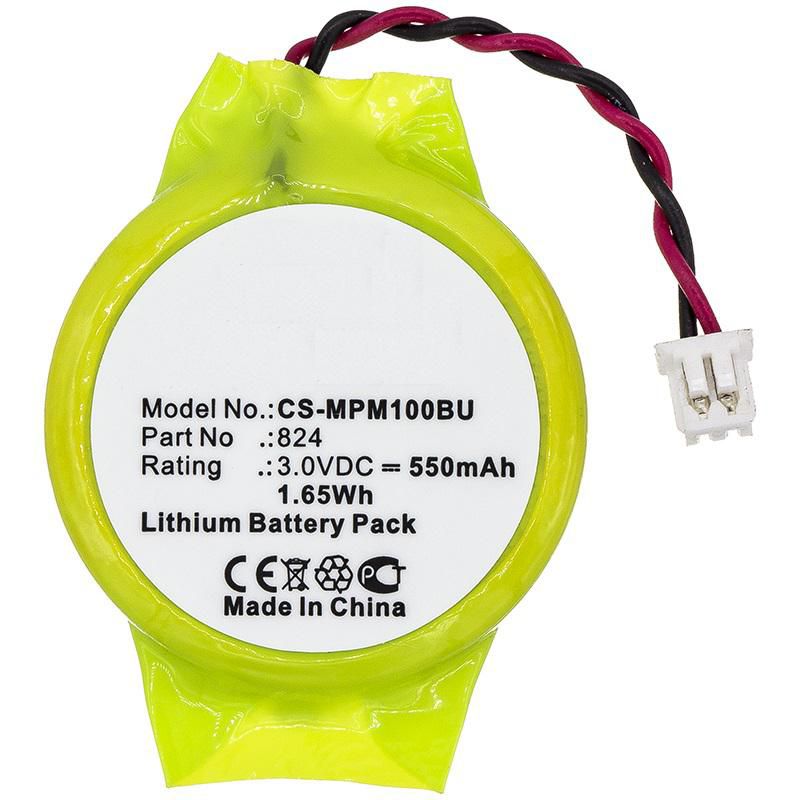 CoreParts Ersatzakku – Li-Ion, 550 mAh, 3 V – für Motorola CMOS, BackUp MPM100, MPM-100 – 1 Stk.