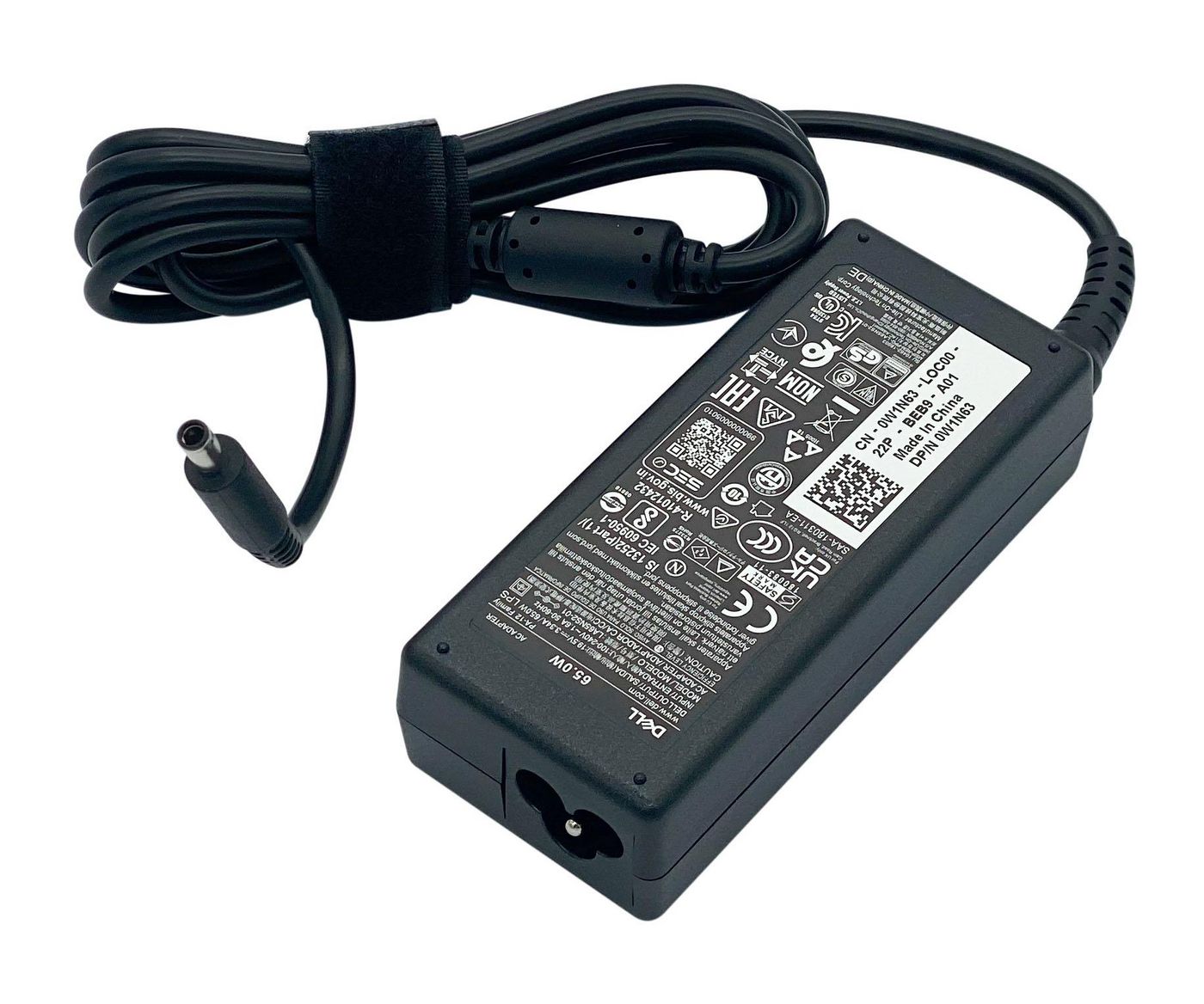Dell Netzteil 65 W 19,5 V – 4,5 mm Stift, IEC C6 – für Dell-Notebooks