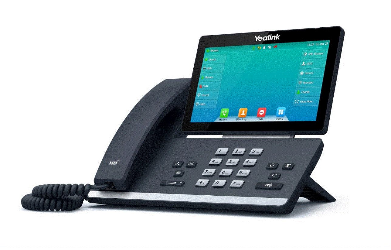 Yealink SIP T57W – Touchscreen, WLAN, PoE, Grau
