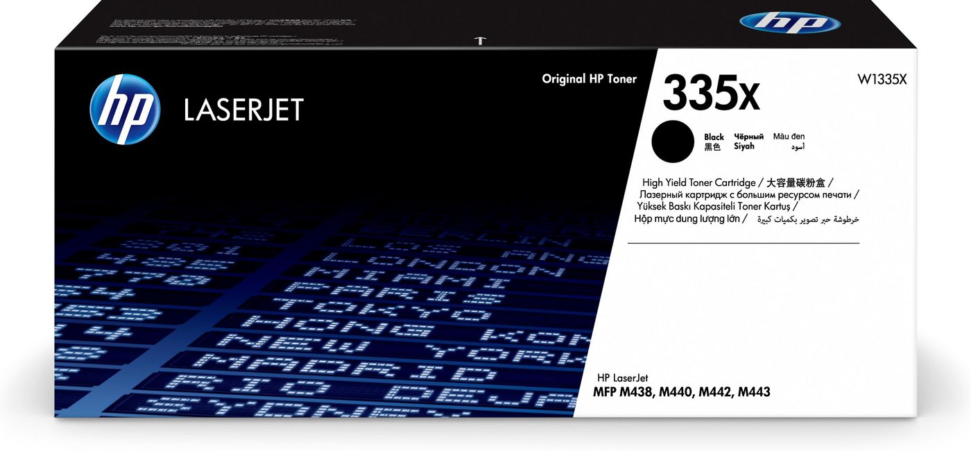 HP Toner 335X – schwarz, 13700 Seiten