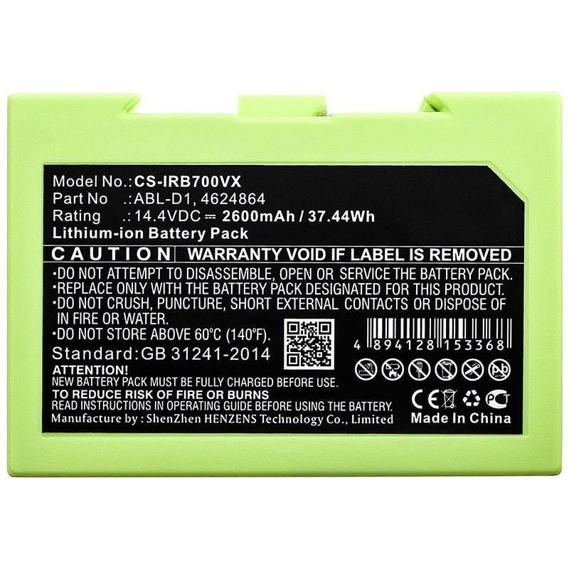 CoreParts Akku 37,44 Wh – für iRobot 7150/i31502F/i8550