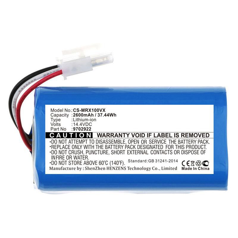 CoreParts Akku 37,44 Wh, 14,4 V, 2600 mAh, 1 Stück – für Miele RX1-SJQL0/Scout RX1