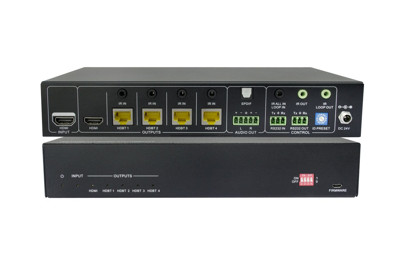 Vivolink HDBaseT 2.0 Splitter, 1×4