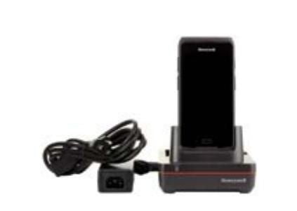 Honeywell Ethernet-Cradle, Ethernet, mit Netzteil, EU-Netzkabel – für CT40, ohne Schutzboot