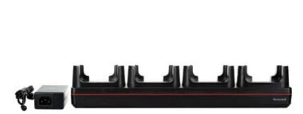 Honeywell Ethernet-Cradle, 4-fach, mit Netzteil, EU-Netzkabel – für CT40, ohne Schutzboot