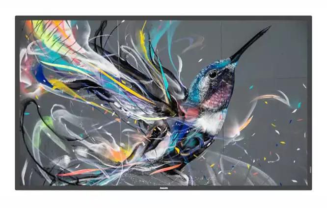 Philips Q-Line – Signage-Display, 55", Ultra HD 4K, 18/7, Integrierter Player