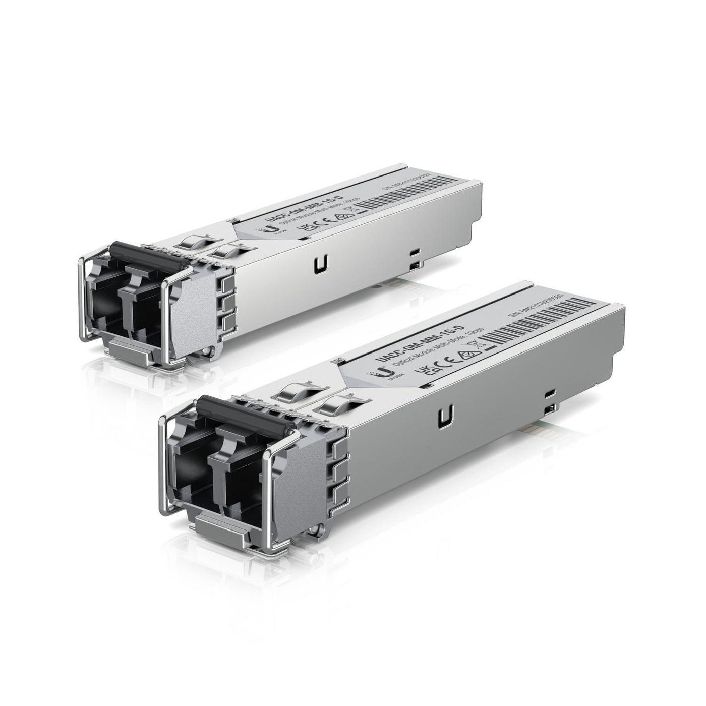 Ubiquiti UACC-OM-MM-1G-D-2 – SFP-Transceiver – 1,25 Gbit/s, Multi-Mode, LC, 550 m, 850 nm, 2er-Pack