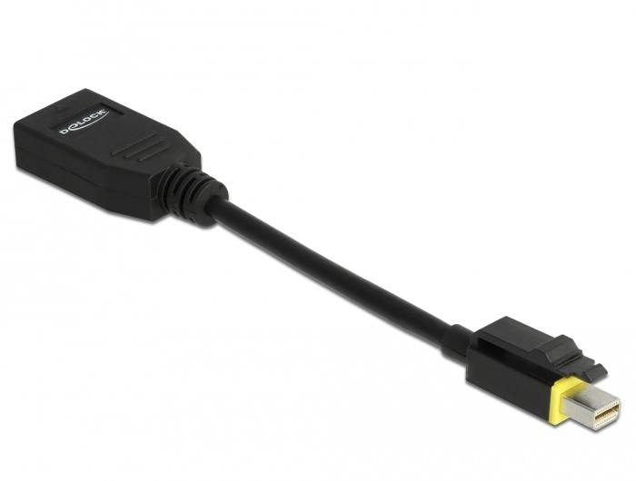 DeLOCK Adapter Mini DisplayPort zu DisplayPort – 8K (7680 × 4320) @ 60 Hz, 0,15 m, Mini DisplayPort 1.4, HDR