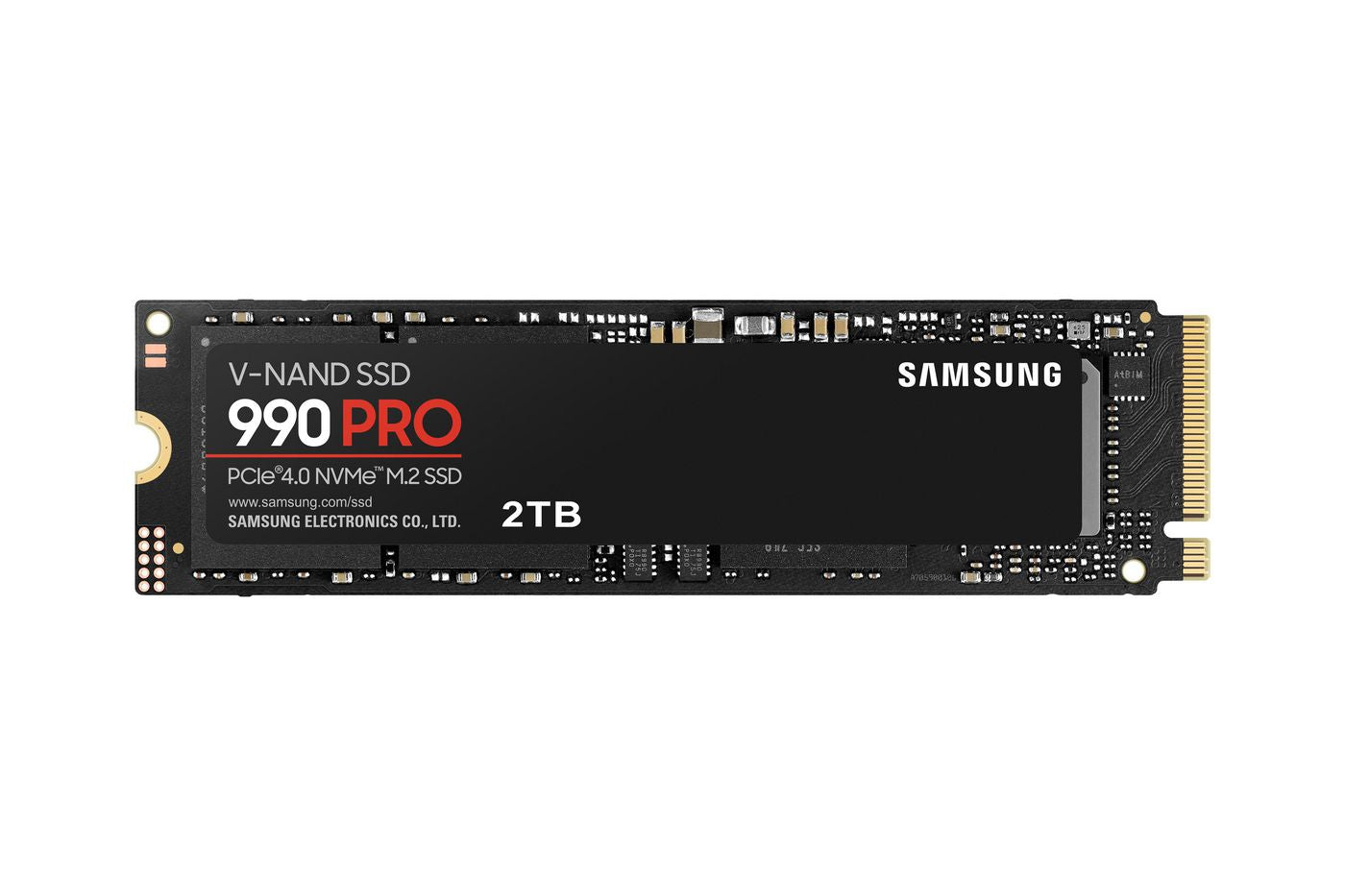 Samsung 990 PRO – 2 TB M.2 2280 NVMe PCIe 4.0 x4, 7'450/6'900 MB/s – für PC