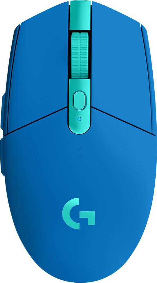 Logitech G G305 LIGHTSPEED – Gaming-Maus – Kabellos (Bluetooth/2,4 GHz), 12000 DPI, Rechts, Blau