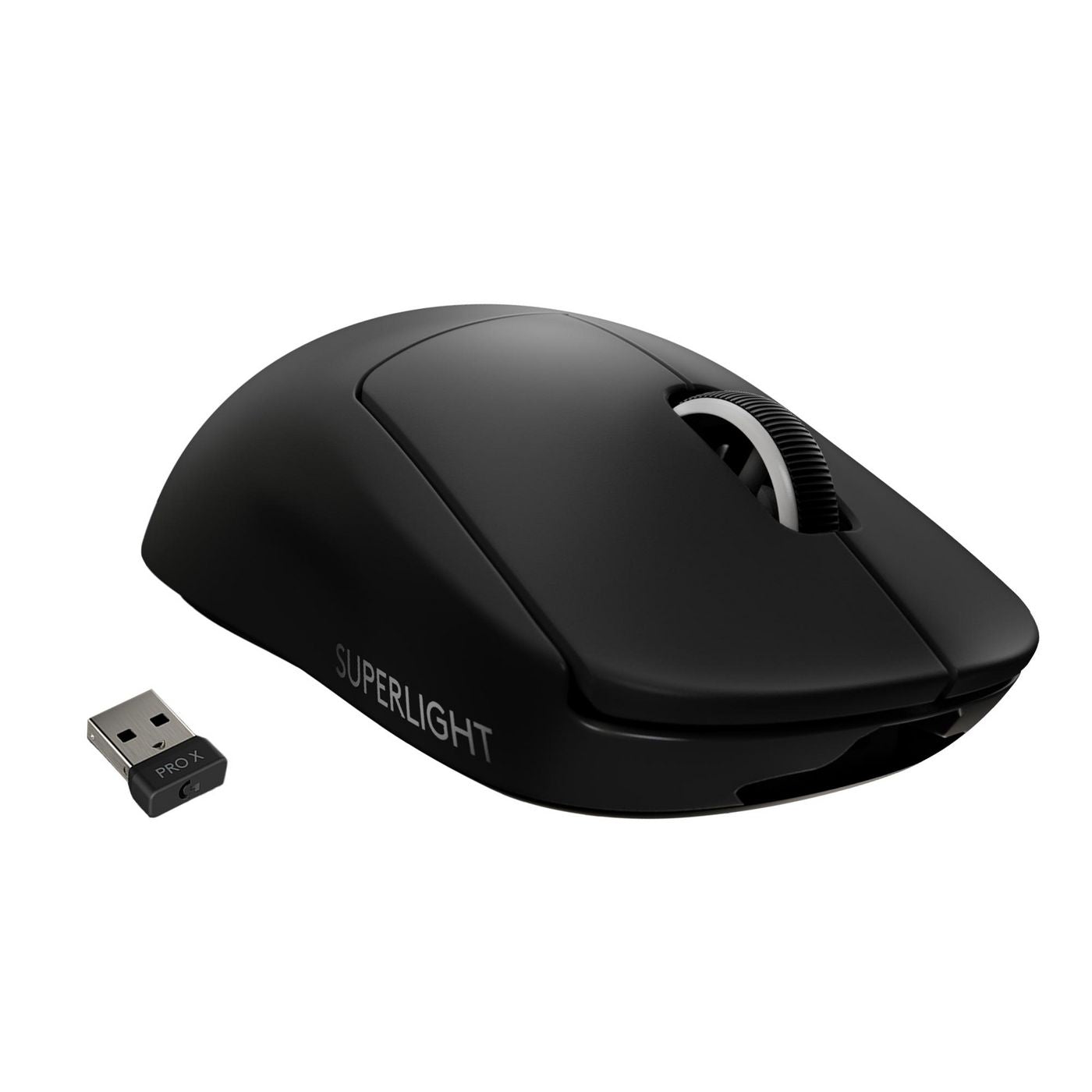 Logitech G Pro X SUPERLIGHT – Gaming-Maus – Kabellos (2,4 GHz), 25600 DPI, rechts, Schwarz