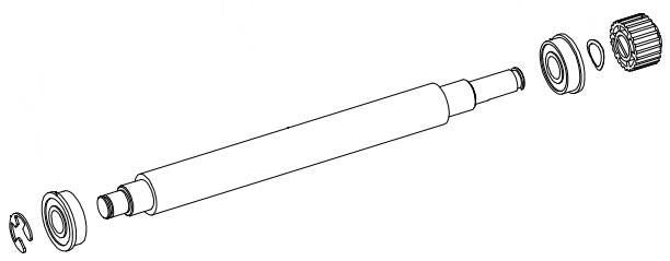 Datamax O'Neil Rollen-Kit 4" Peel – für A-Class RH/LH, RH/LH Mark II, 15-3019-02