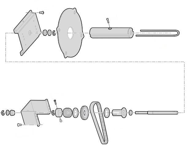 Intermec Wartungs-Kit Interner Aufwickler – für PD41/PD42, 1-207084-800