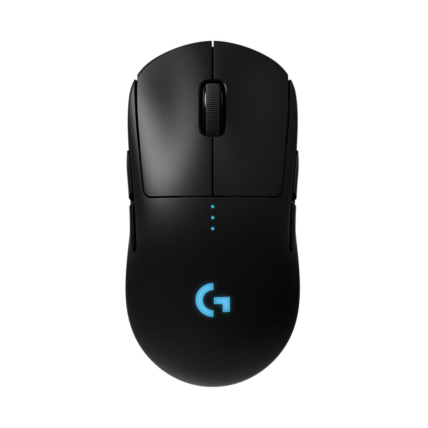 Logitech G PRO Wireless – Gaming-Maus – Kabellos (2,4 GHz), 25600 DPI, beidhändig, Schwarz