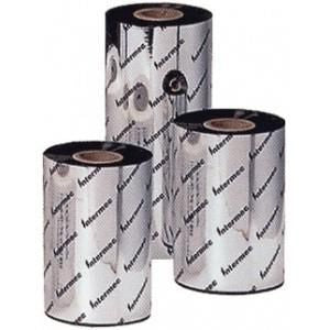 Intermec Harz Thermotransferband 110 mm × 76 m, Kern 1/2", schwarz, Farbseite aussen