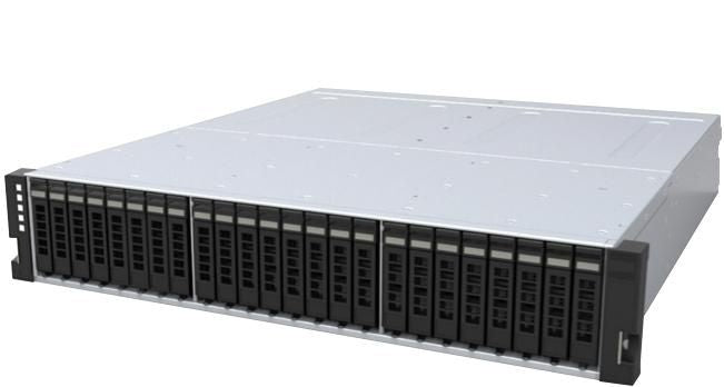 Western Digital 2U24-12 – 24-Bay Rack 2U – 11,52 TB SSD vorinstalliert, redundantes Netzteil