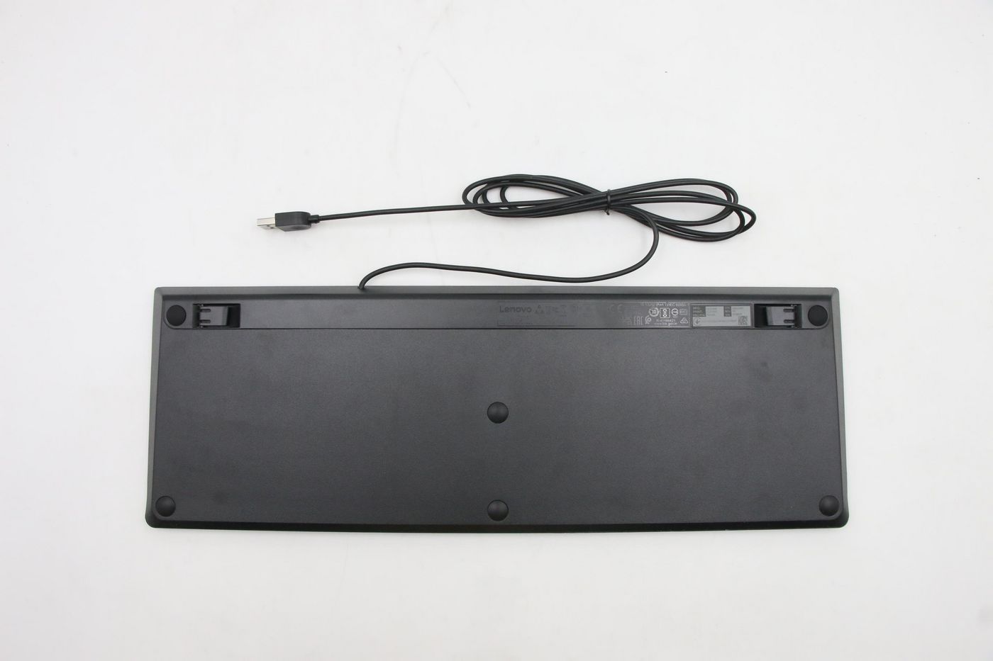 Lenovo Tastatur – kabelgebunden, USB-A – Volle Grösse (100%) – Schwarz