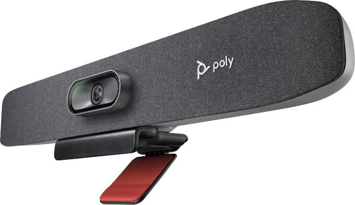 Poly Studio R30 – Konferenzkamera – 4K, USB-C (USB 2.0), USB 3.0 (USB-A), 120° Sichtfeld, Grau