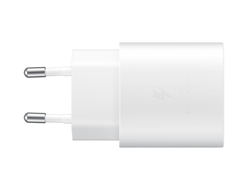Samsung EP-TA800 USB-Ladegerät 25 W – USB-C×1 – für Galaxy S10 5G, A80, A70 – weiss, inkl. USB-C-Kabel 1 m