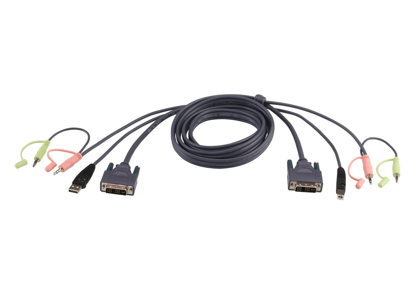 ATEN KVM-Kabelsatz DVI-D – 1,8 m