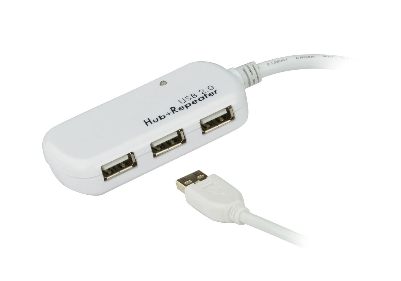 ATEN USB-Hub – USB 2.0, 4× USB-A