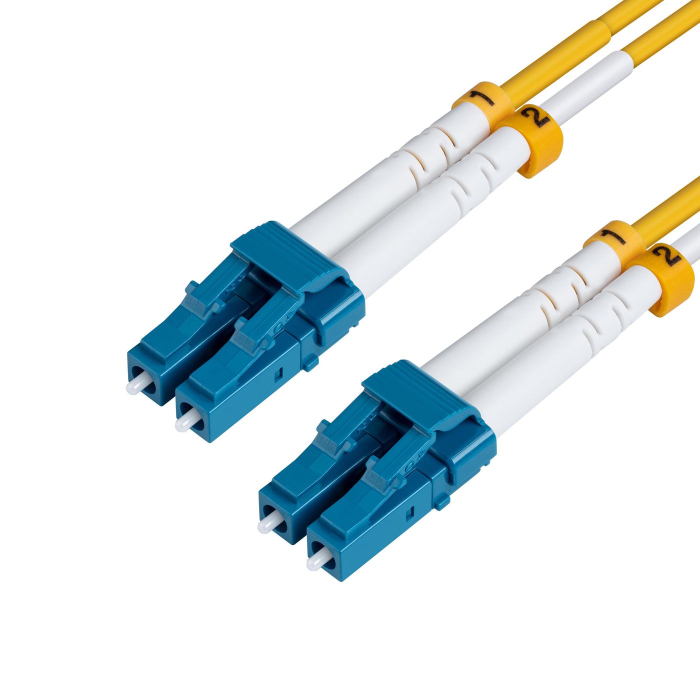 Microconnect LWL-Patchkabel – LC–LC, OS2 Singlemode (UPC), 8 m, Gelb, LSZH