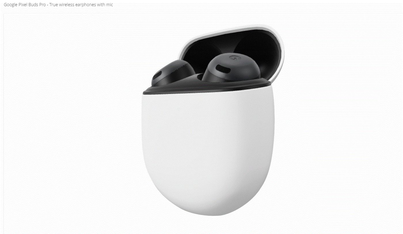 Google Pixel Buds Pro TWS In-Ear – ANC, Qi-Ladecase, Anthrazit, BT 5.0