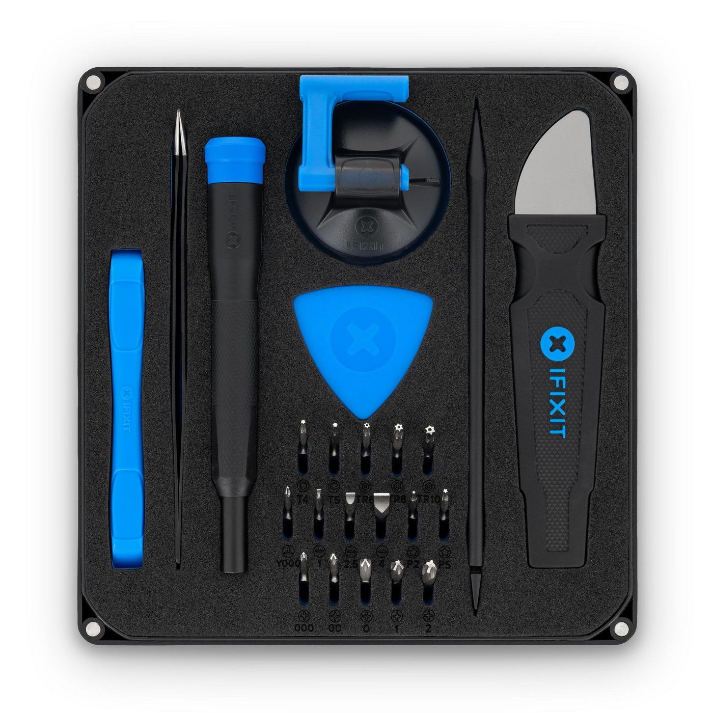 iFixit Essential Elektronik-Reparaturset – 13-teilig, Bits: Pentalobe, Phillips, Torx, ESD – für Smartphone