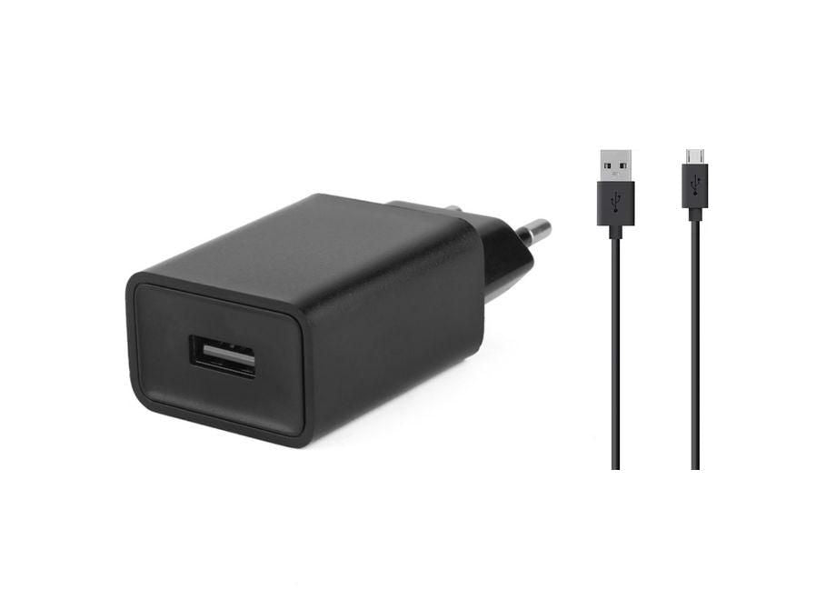 CoreParts Netzladegerät, 10 W, Micro-USB – EU-Stecker – Schwarz