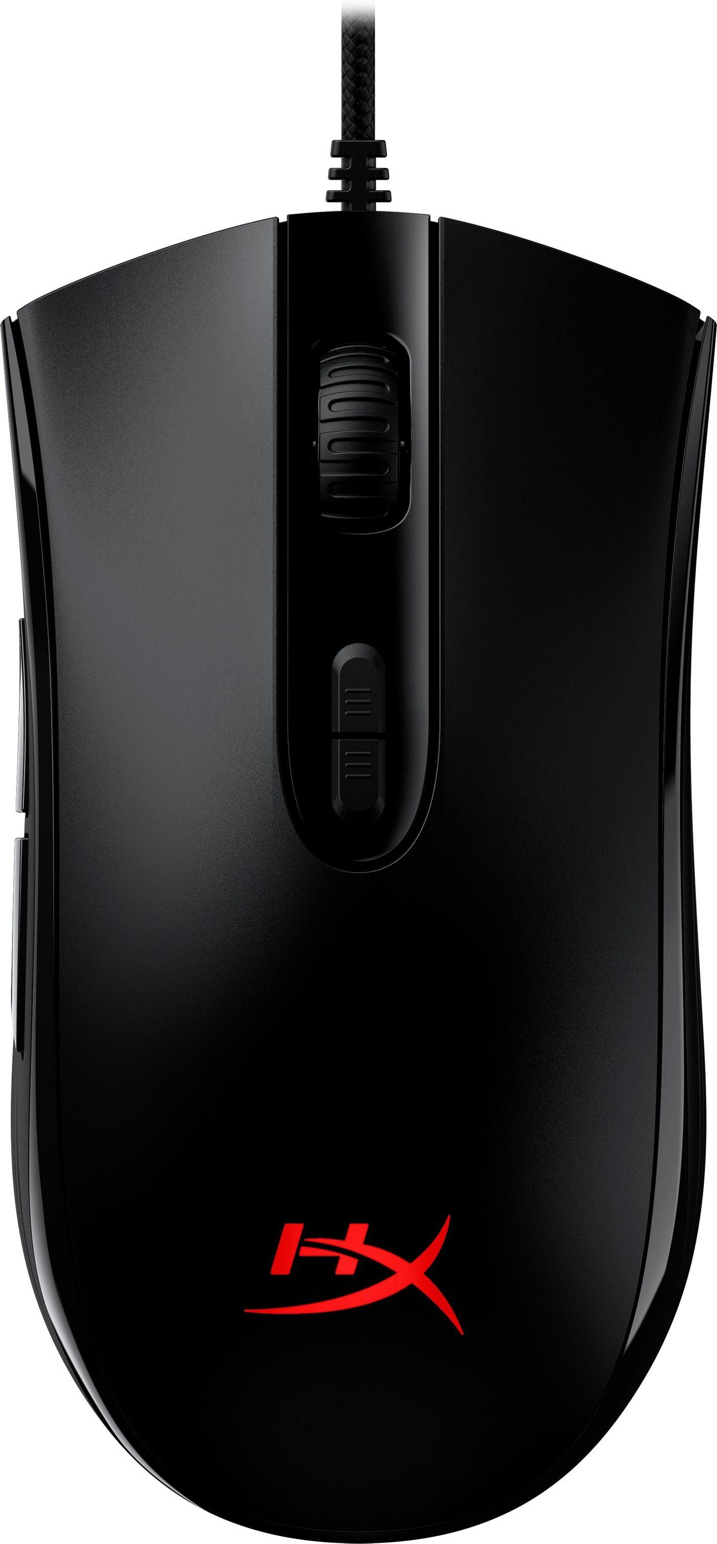 HyperX Pulsefire Core – Gaming-Maus – Kabelgebunden (USB-A), 6200 DPI, beidhändig, schwarz