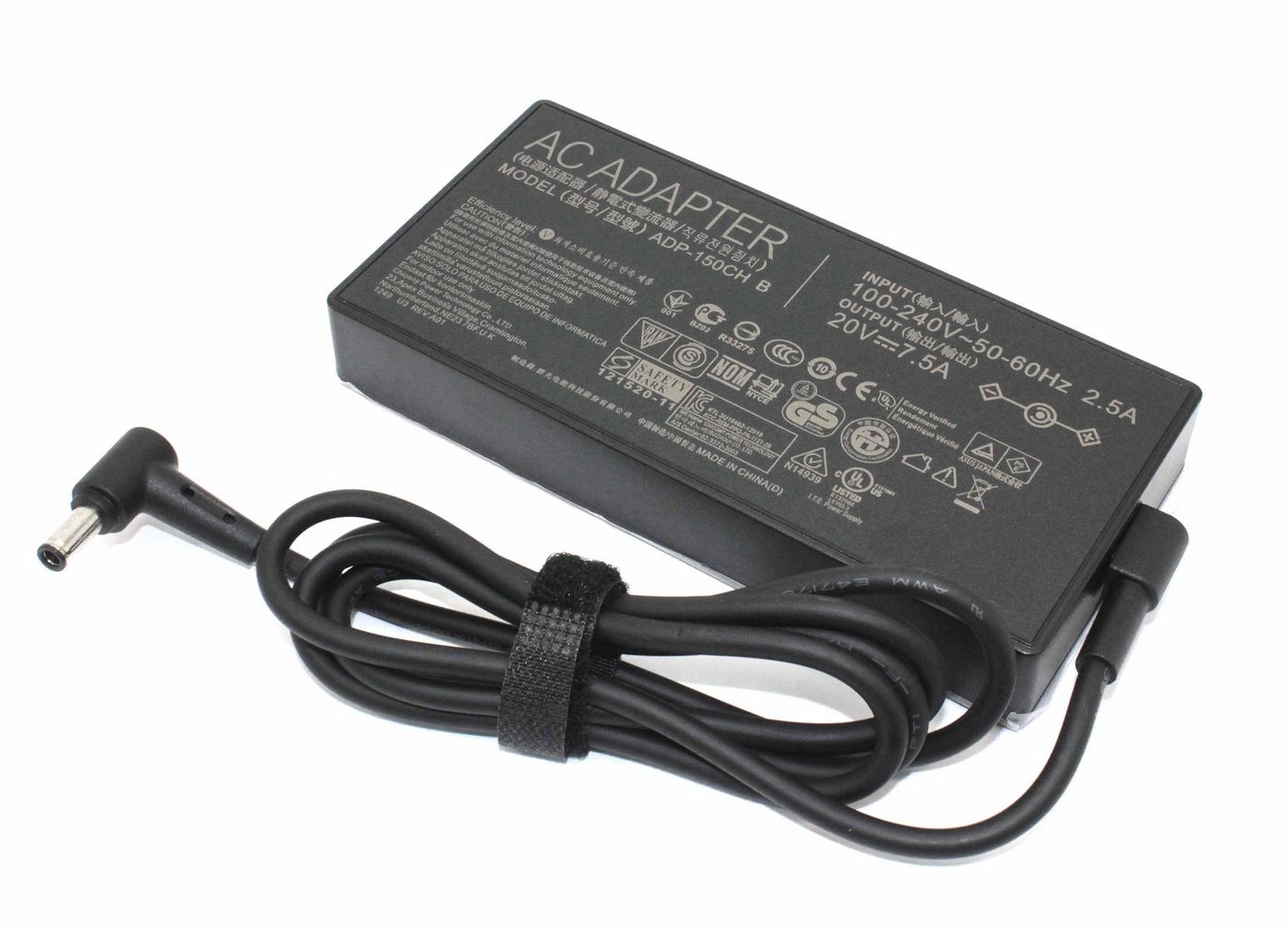 ASUS 0A001-00081700 Netzteil 150 W – 20 V/7,5 A – für Asus All In One A5401WR, A5401WRPK u. a. – schwarz