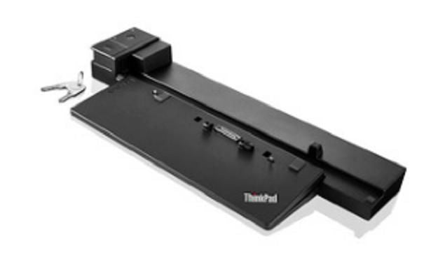 Lenovo 40A50230UK Dockingstation – 1× HDMI, 1× VGA, 1× DVI, 6× USB-A, GbE, 3,5 mm Audio, für ThinkPad