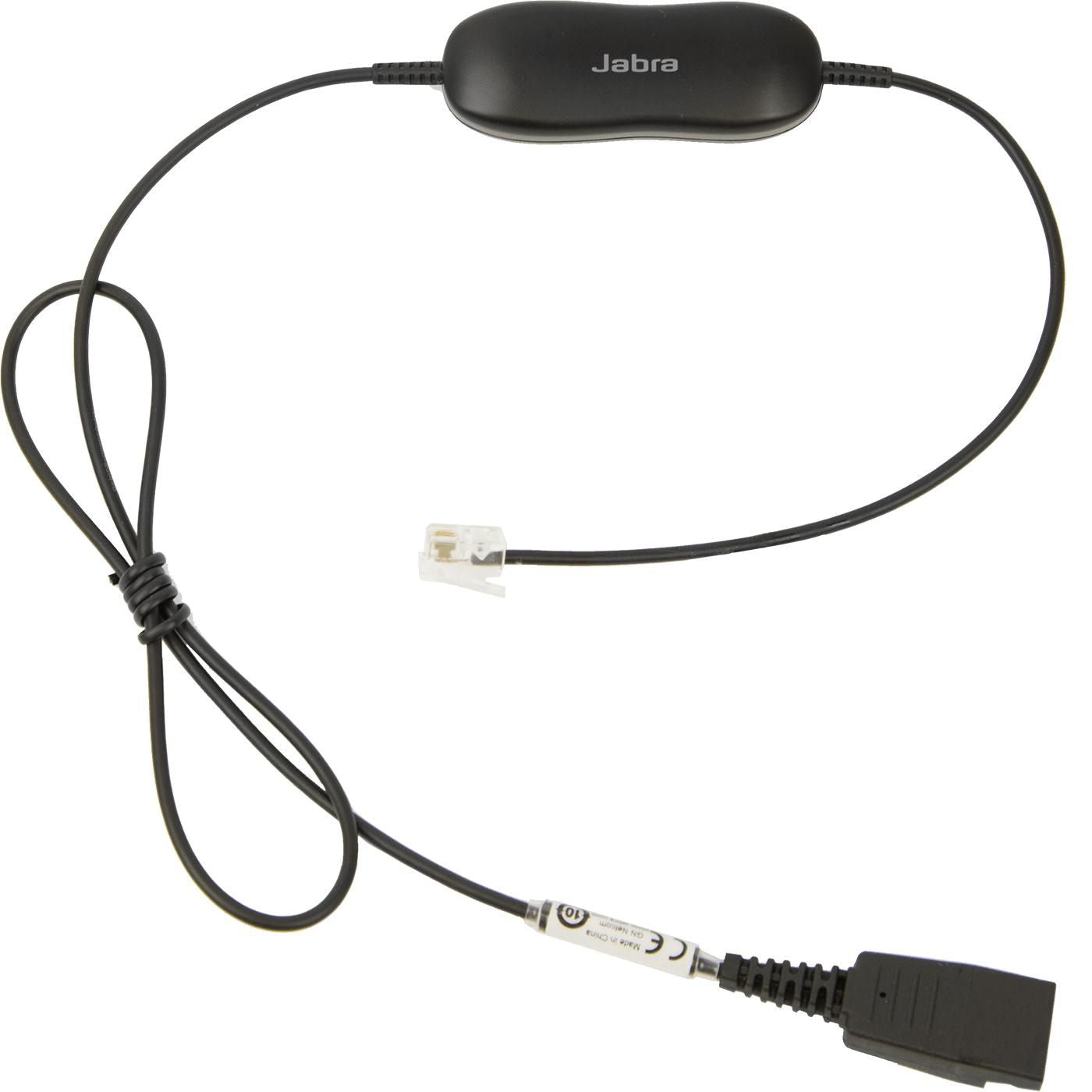 Jabra GN AUDIO 1216 Smart Cord – Headset-/Audio-Kabel (Quick Disconnect (QD), RJ9), für Avaya-Telefone