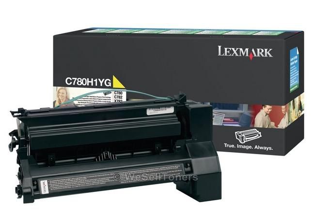 Lexmark Toner – Gelb, 10000 Seiten