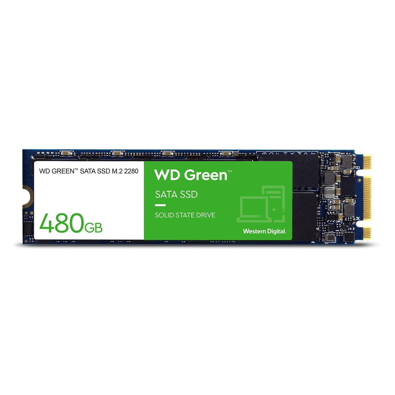 Western Digital Green WDS480G3G0B Speichergerät – 480 GB, SATA III, M.2