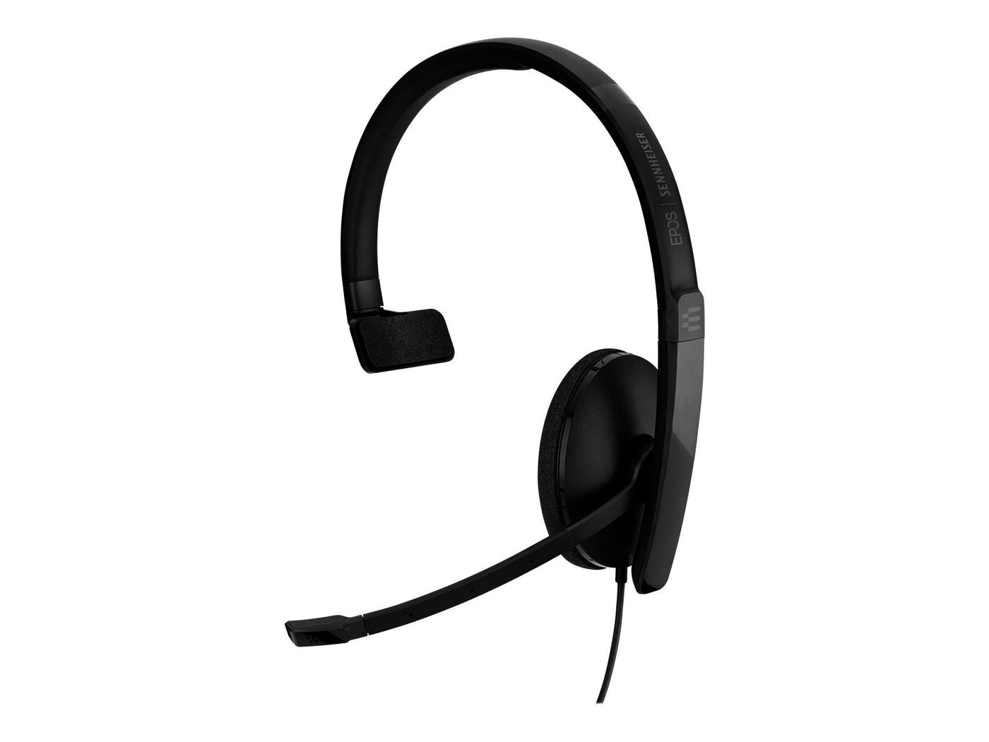 Epos ADAPT 130T USB-C Office-Headset – On-Ear, USB-C Kabel, MS Teams zertifiziert, UC-optimiert, Schwarz