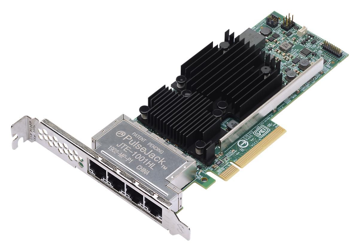 Lenovo PCIe 10G Ethernet-Karte – 10 Gbit/s (10GBase-T), 4× RJ-45, PCIe 3.0 – für Server