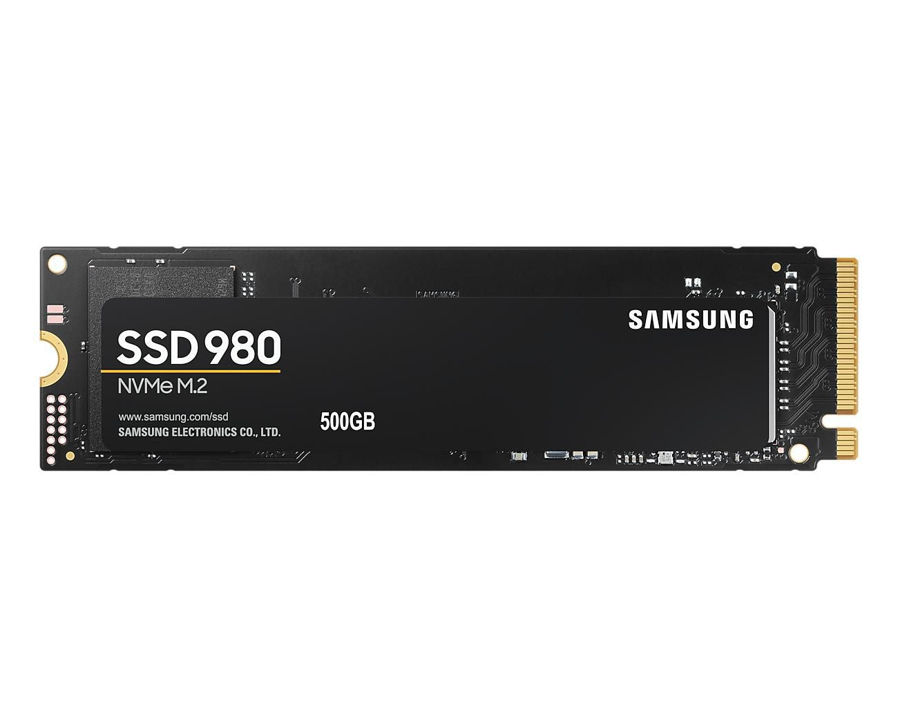 Samsung 980 – 500 GB M.2 NVMe PCIe 3.0 x4, 3100/2600 MB/s