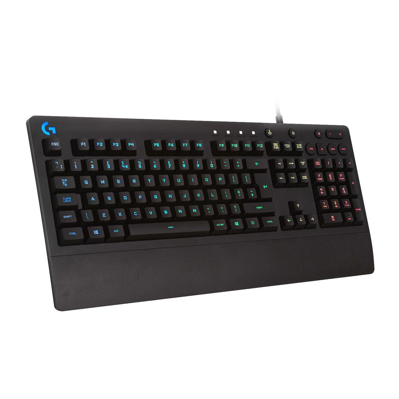 Logitech G G213 Prodigy – Gaming-Tastatur 100% – kabelgebunden, USB – RGB – QWERTZ (CH) – Schwarz