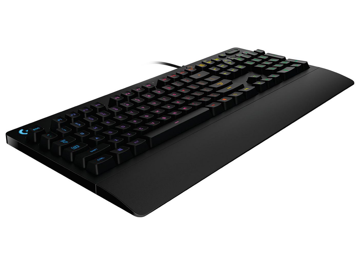 Logitech G G213 Prodigy – Gaming-Tastatur, mechanisch, kabelgebunden, USB – RGB – mit Handballenauflage