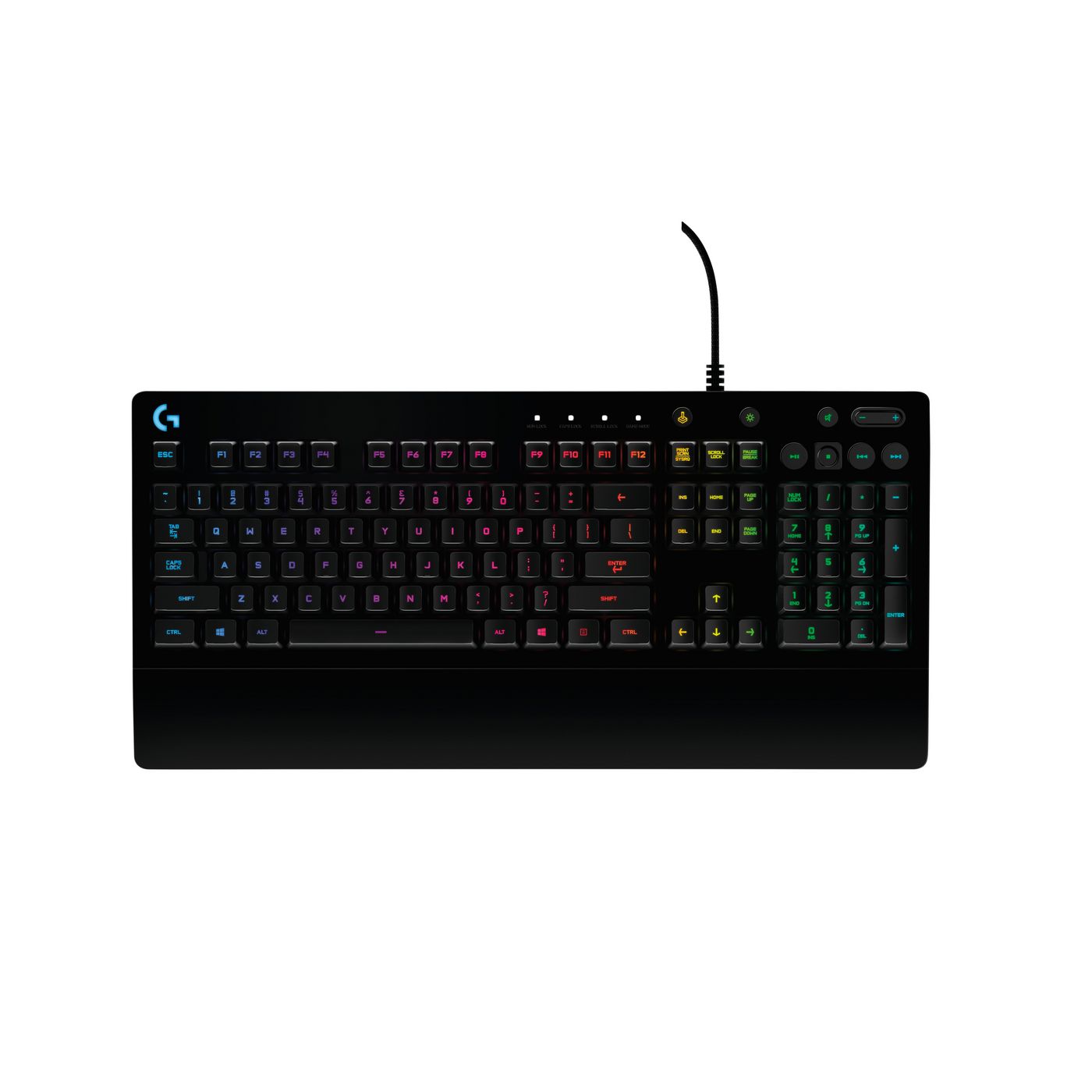 Logitech G G213 Prodigy – Gaming-Tastatur – kabelgebunden, USB – QWERTY – RGB – Schwarz