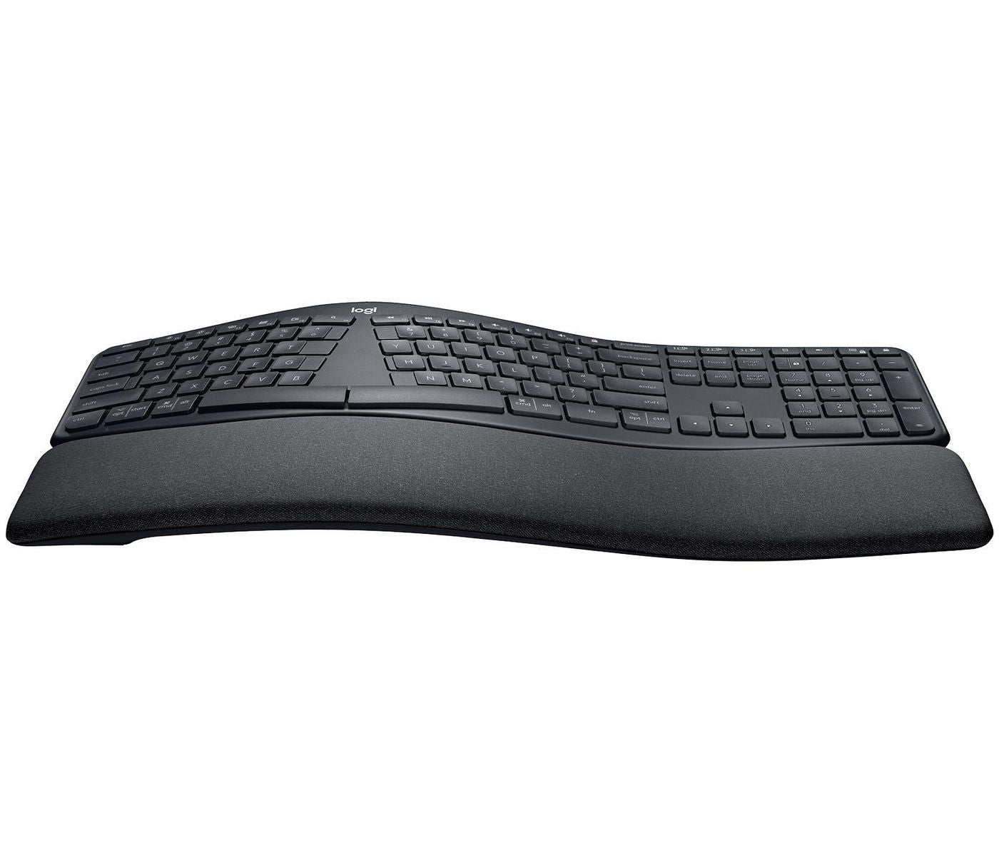 Logitech ERGO K860 – Tastatur, CH-Layout (DE-CH), ergonomisch, dunkelgrau