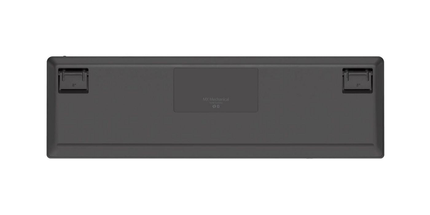 Logitech MX Mechanical – Tastatur, kabellos (Bluetooth), DE-Layout (DE), mechanisch, beleuchtet, Grau