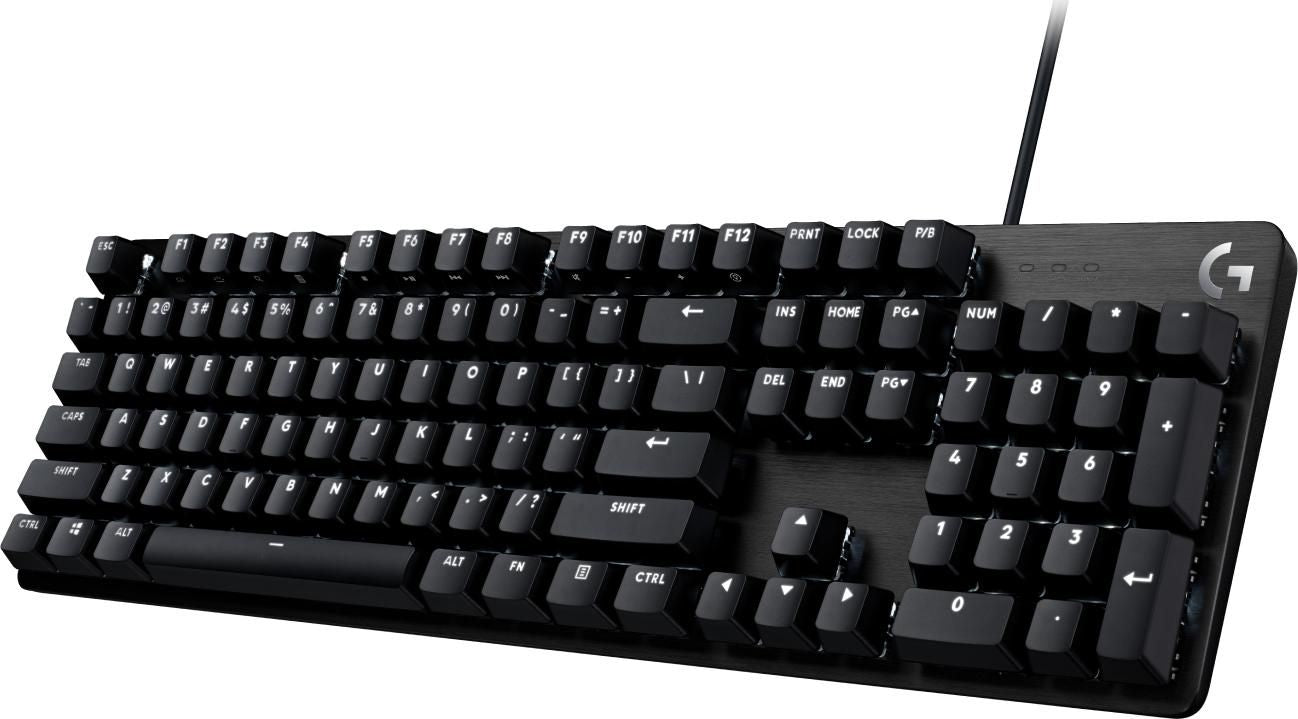 Logitech G G413 SE – Tastatur – mechanisch – kabelgebunden, USB-A – AZERTY (BE) – beleuchtet – schwarz